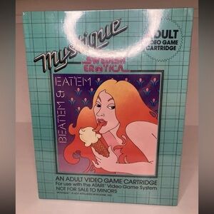 Mystique Beat’em & Eat’em 1982 Atari 2600 Adult Video Game Sealed Rare